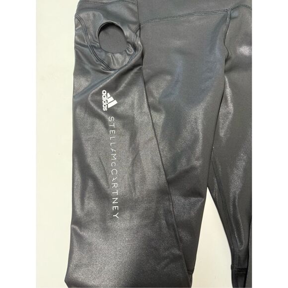 NWT Stella McCartney X Adidas Black Stirrup Leggings Limited Edition Size L - Picture 6 of 12